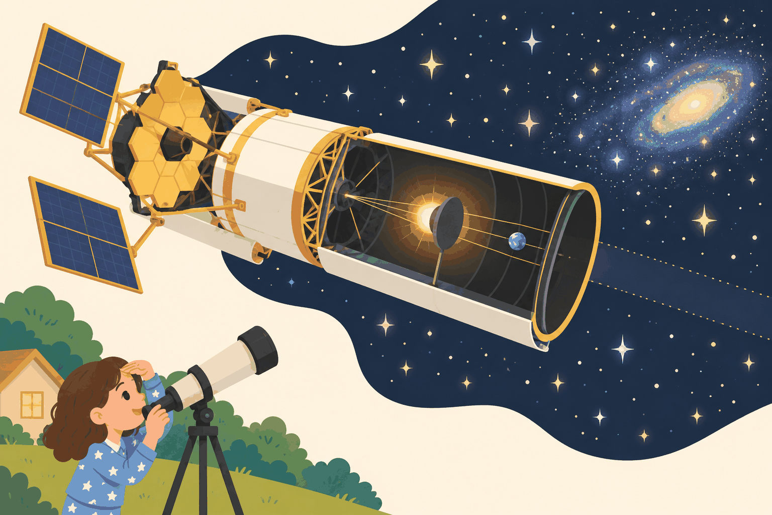 太空望遠鏡學會「遮光」找行星（插圖）