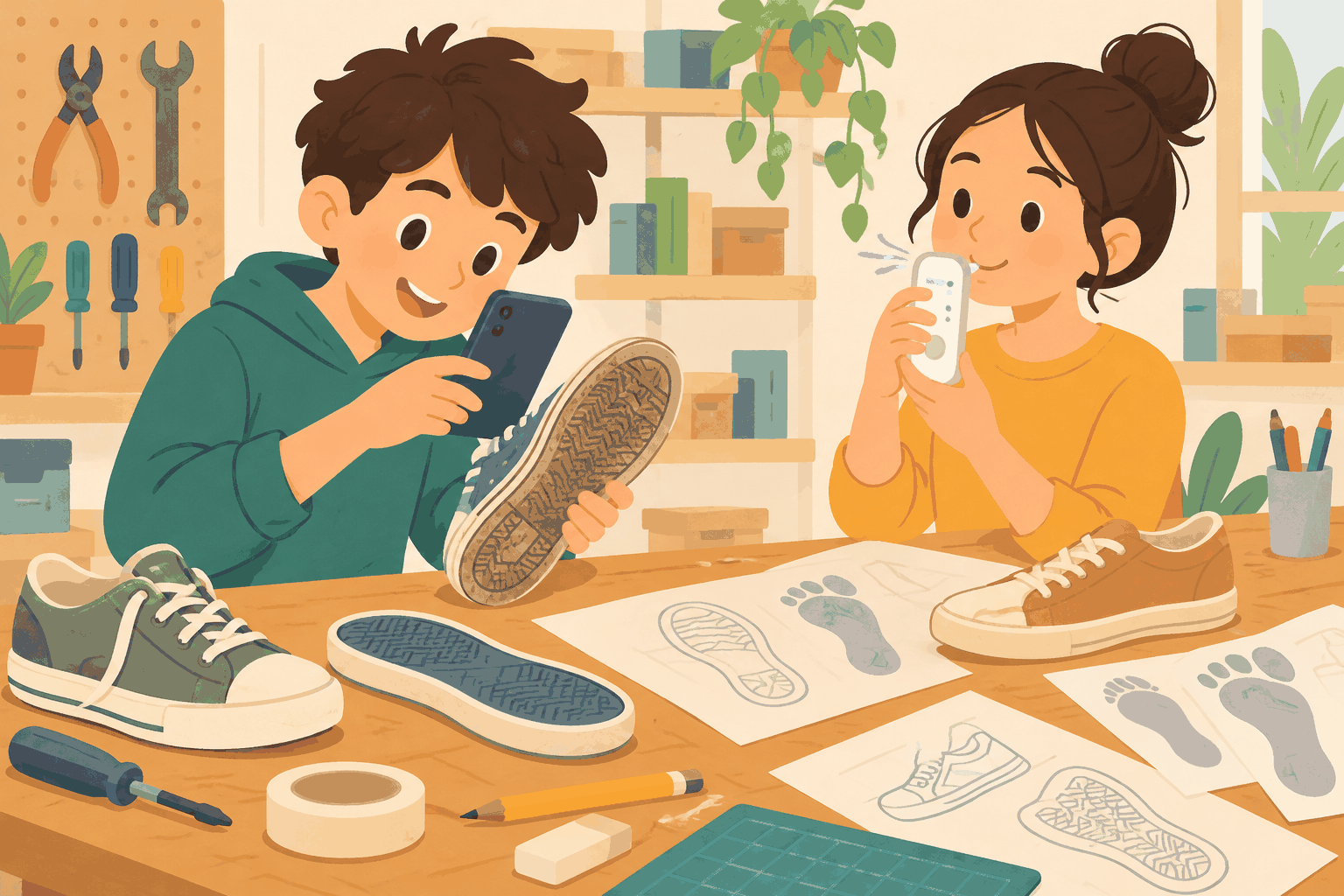 看鞋底就知道健康？加拿大大學生的發明（插圖）