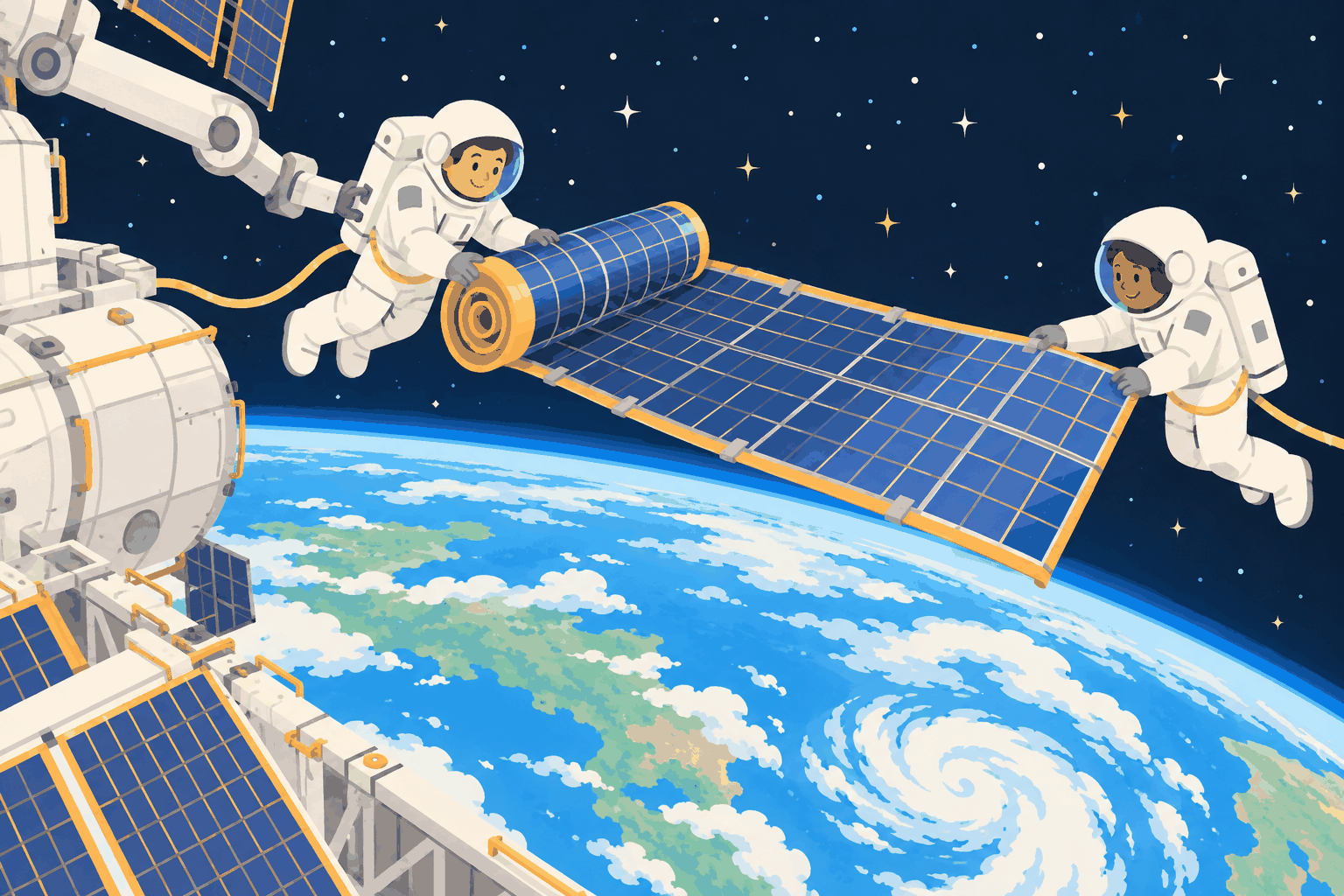 到太空站外面走走！加拿大太空人漫步（插圖）