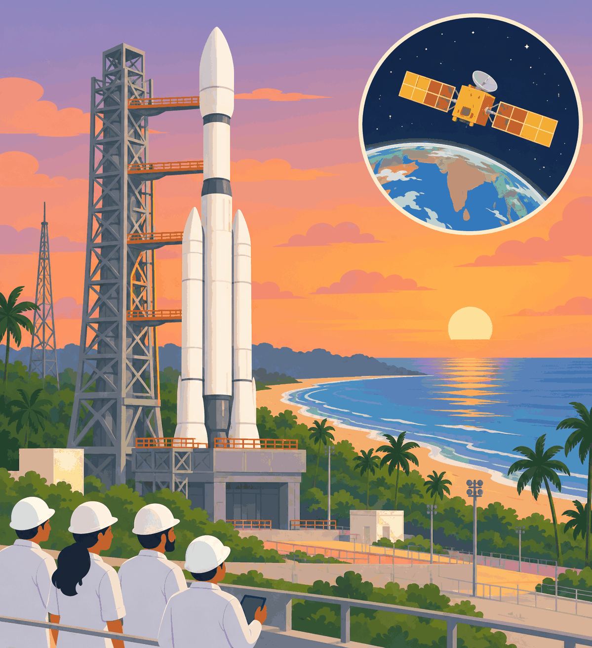 幫手機認路！印度要送導航衛星上太空（插圖）