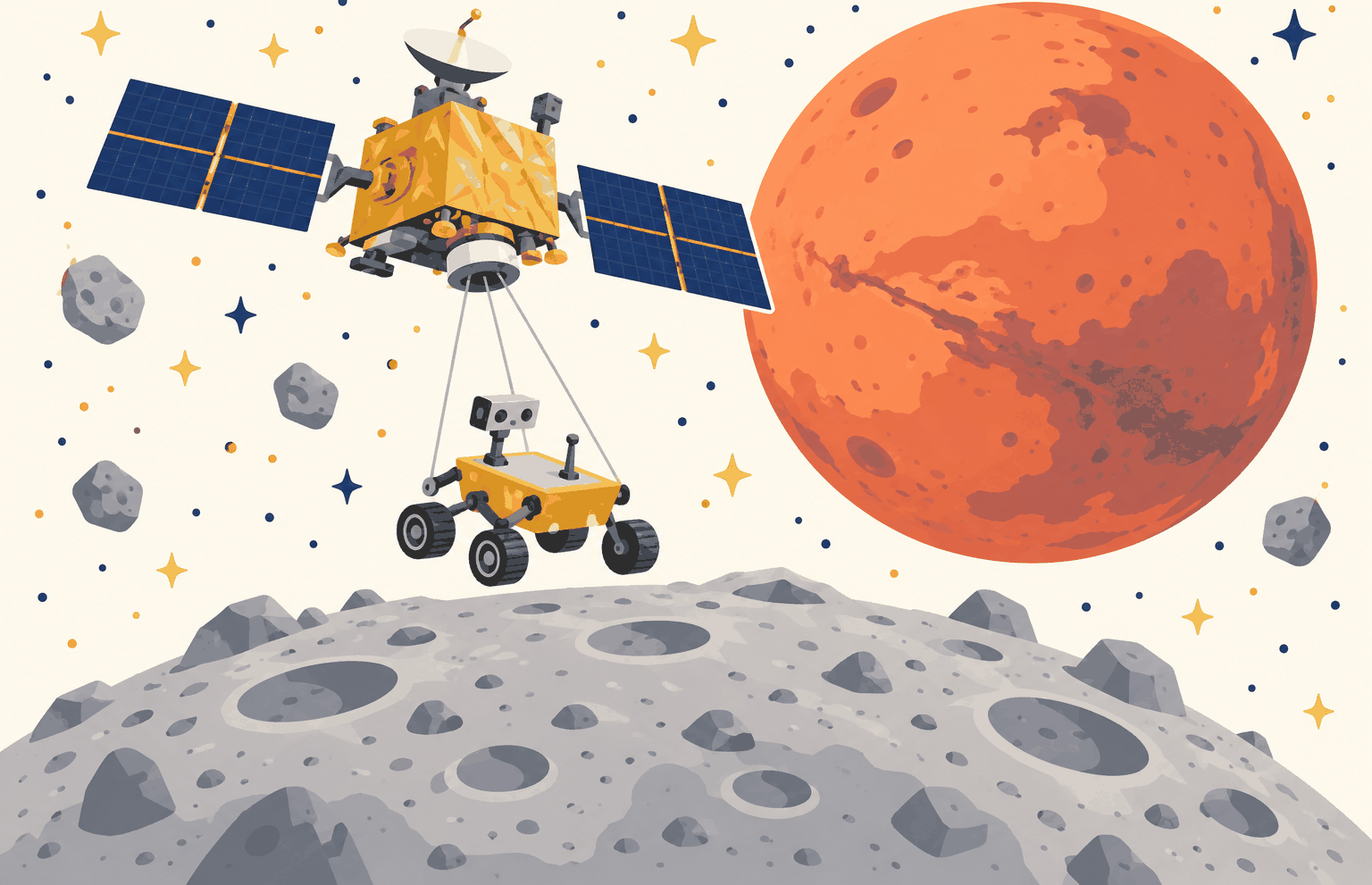 去火星的月亮挖土，日本探測器要出發（插圖）